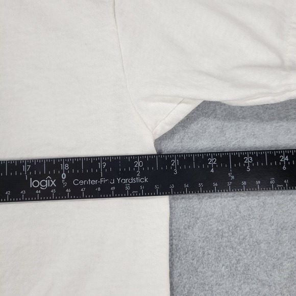 Michael Jackson T-Shirt L 2009 AEG King Of Pop Hanes Heavyweight White - Picture 8 of 10